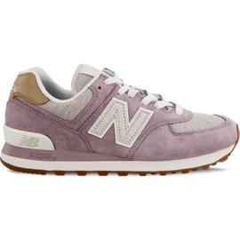 New Balance Wl574clc Cashmere Med Light Cliff Grey violet