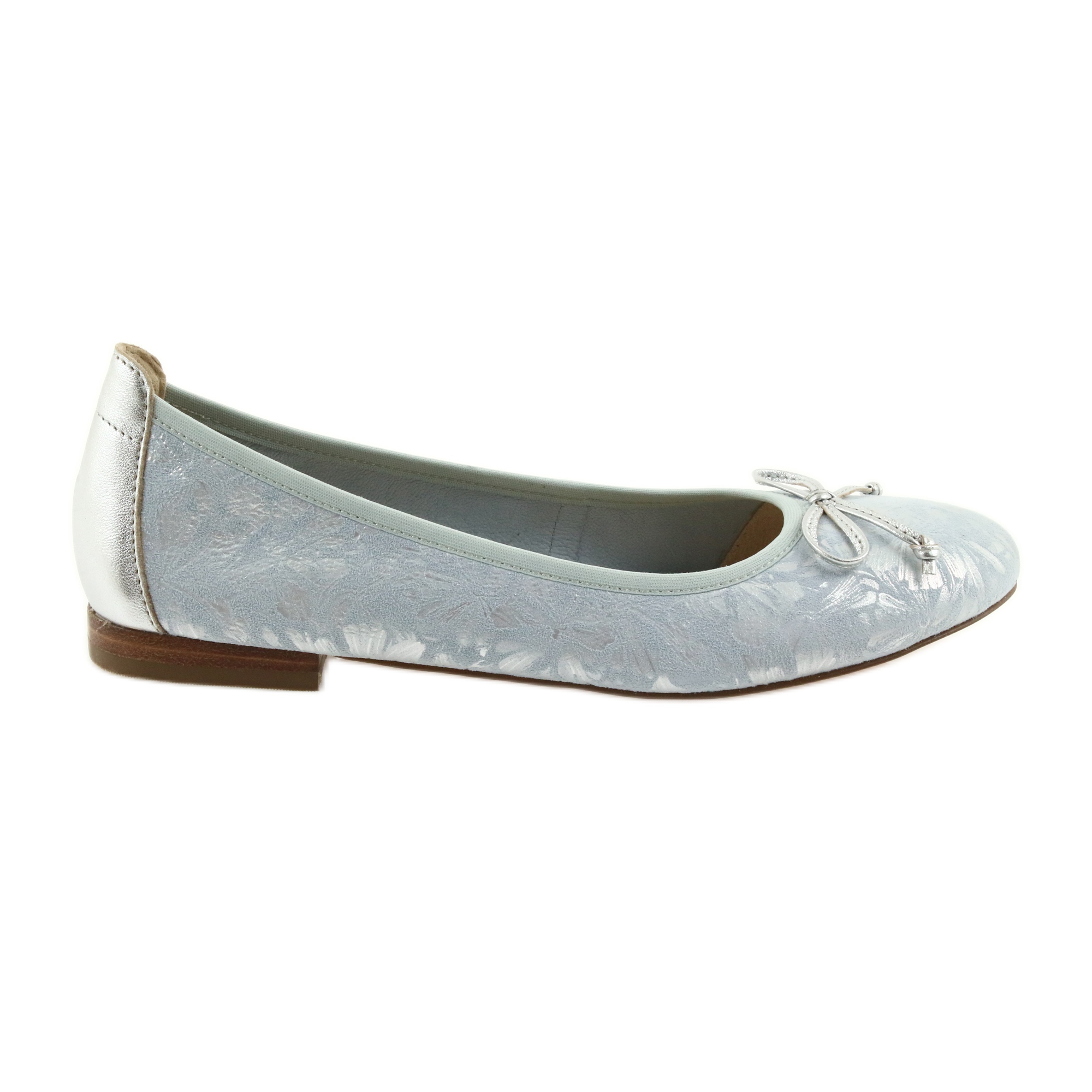 Bærbar nedenunder effektivitet Caprice ballerinas sko til kvinder 22102 blå grå - KeeShoes