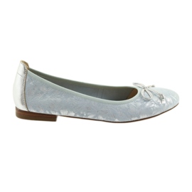 Caprice Women's Ballerinas 22102 Blå med en bue