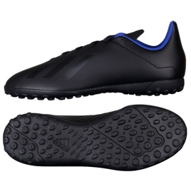 Adidas X 18.4 Tf Jr G26983 fodboldstøvler sort sort