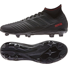 Adidas Predator 19.3 Fg M D97942 fodboldstøvler flerfarvet sort