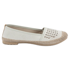 Mckeylor Åbent Espadrilles hvid flerfarvet