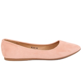Ballerinas mandelrosa næse WD39P Pink lyserød