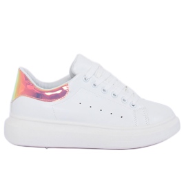 Alex LV72 Pink sneakers hvid
