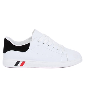 Sort og hvid sneakers til kvinder BL147P Sort