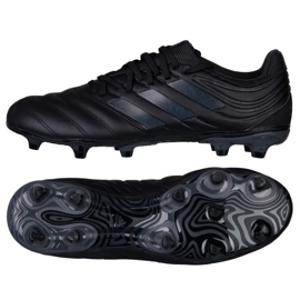 Adidas Copa 19.3 Fg M BC0553 fodboldstøvler flerfarvet sort