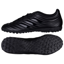 Adidas Copa 19.4 Tf M D98071 fodboldstøvler sort sort