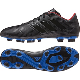 Adidas Nemeziz 18.4 FxG M D97991 fodboldstøvler flerfarvet sort