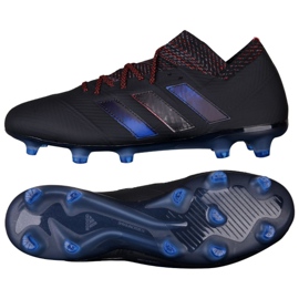 Adidas Nemeziz 18.1 Fg M D98007 fodboldstøvler sort sort