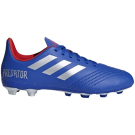 Adidas Predator 19.4 FxG Jr CM8540 fodboldstøvler flerfarvet blå