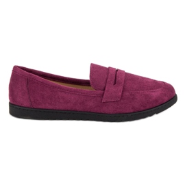Comer Ruskind loafers violet