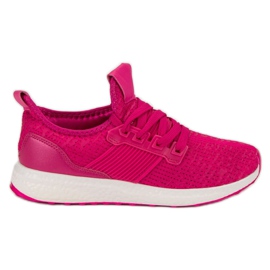 Slip-on sportssko lyserød