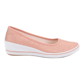 Comer Pink Ballerina On Wedge lyserød