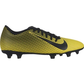 Nike Bravata Ii Fg M 844436-701 fodboldstøvler sort gul