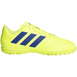 Adidas Nemeziz 18.4 Tf Jr CM8522 fodboldstøvler gul gul