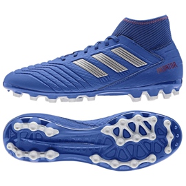 Adidas Predator 19.3 Ag M BC0297 fodboldstøvler blå blå