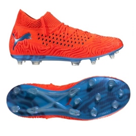 Puma Future 19.1 Netfit Fg Ag M 105531 01 fodboldstøvler rød rød