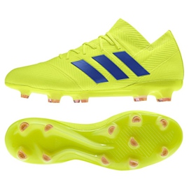 Adidas Nemeziz 18.1 FG M BB9426 fodboldstøvler gul