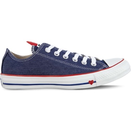 Converse C163308 Indigo Emalje Rød Hvid blå