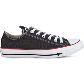 Converse C163309 Sort Hvid Granat
