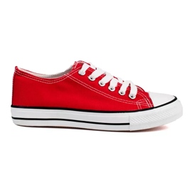 J. Star Klassiske røde sneakers