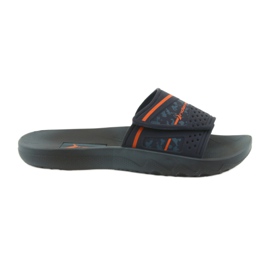 Rider 82500 marineblå fritids herretøfler orange marine blå