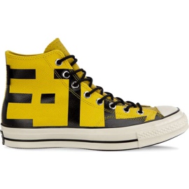Converse Chuck 70 Gore Tex Læder Høj C163226 Fed Citron Sort Egret gul