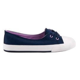 J. Star Marineblå sneakers