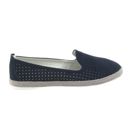 Filippo Lordsy kvinders ballerinas espadrilles F 081 marine blå