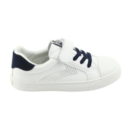 Big Star Velcro sneakers 374107 hvid marine blå