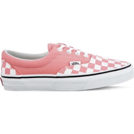 Vans Era Vox Checkerboard Jordbær hvid lyserød