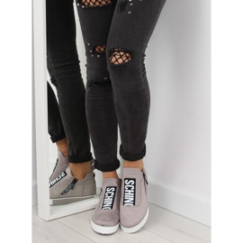 Grå platform sneakers NB168 Grå II-GAT