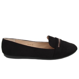 Sorte 3C-9 sorte loafers til kvinder