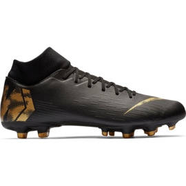 Nike Mercurial Superfly 6 Academy FG / MG M AH7362-077 fodboldsko sort sort