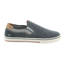 American Club Sneakers, sneakers, slip-on sko til mænd RH13 marine blå