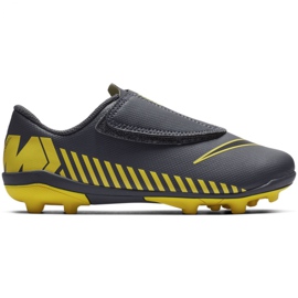 Nike Mercurial Vapor 12 Club PS (V) Mg Jr AH7351-070 fodboldsko flerfarvet grå
