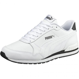 Puma St Runner V2 Full L løbesko 365277 01 hvid