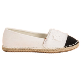 McKey Moderigtigt Espadrilles hvid