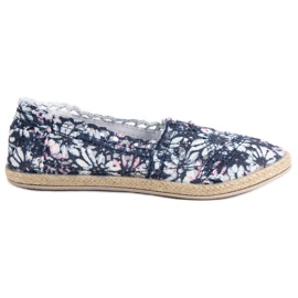 Sweet Shoes Blonder Slipons blå