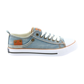 American Club jeans sneakers blå