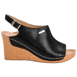 Filippo Lette kile sandaler sort