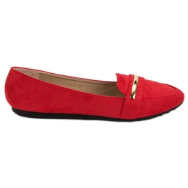 Suede Red Lords rød