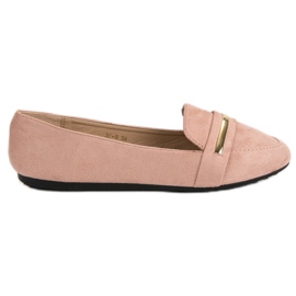 Suede Powder Lords lyserød