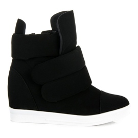 Moderigtige sneakers sort