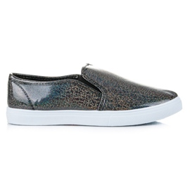 BOSHIMAO Slip On Sneakers sort