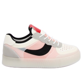 Lyserøde LA51P Pink snigende sneakers
