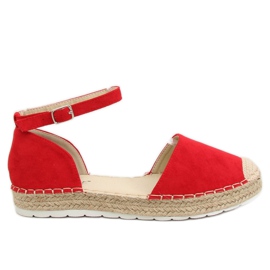 Røde kvinders espadriller JH85 Rød