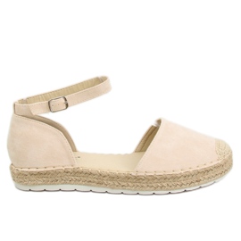 Beige espadriller til kvinder JH85 Beige