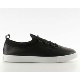 Bløde sneakers med 8-10 Black II-GAT gummibånd sort