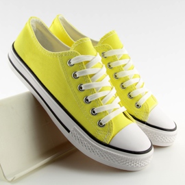 Klassiske kvinders gule sneakers XL03 L.YELLOW II-GAT